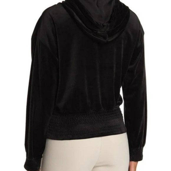 Velour Smocked Sweatshirt LAUNDRY BY SHELLI SEGAL NWTS - Picture 3 of 3